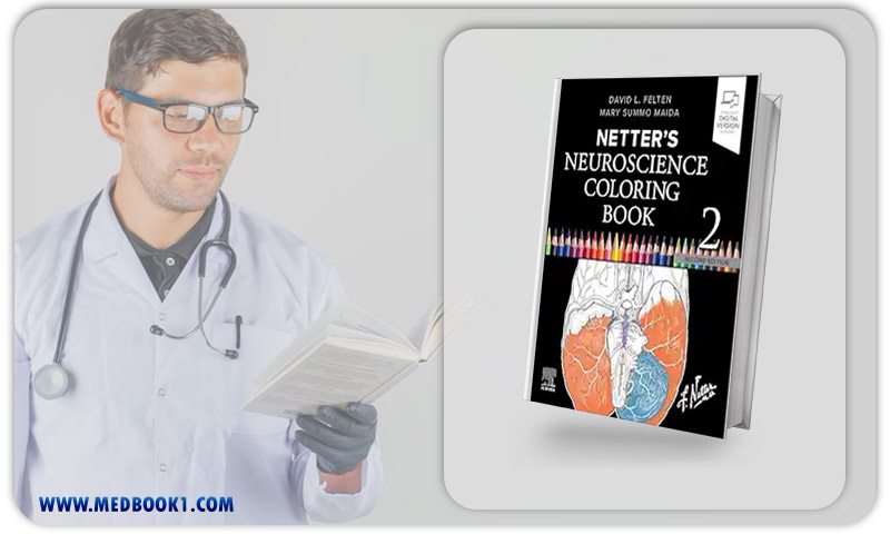 Netter’s Neuroscience Coloring Book, 2ed (EPub+Converted PDF)